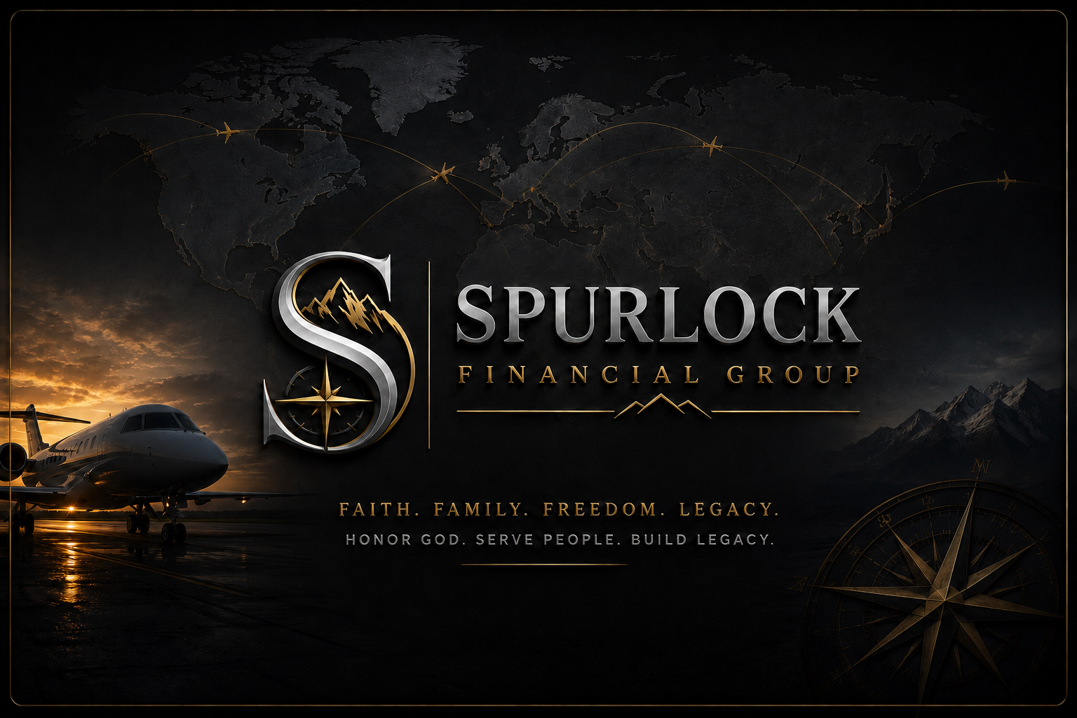 Spurlock Financial Group — Faith, Family, Freedom, Legacy. Honor God. Serve People. Build Legacy.
